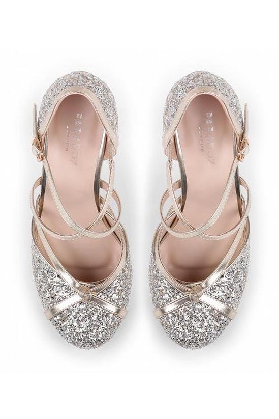 Paradox London Glitter 'Fifi' High Heel Court Shoes 3