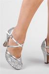 Paradox London Glitter 'Fifi' High Heel Court Shoes thumbnail 4