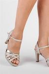 Paradox London Glitter 'Lori' High Heel Ankle Strap Platform Sandal thumbnail 4