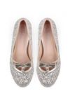 Paradox London Glitter 'Dottie' Low Heel Court Shoes thumbnail 3