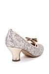 Paradox London Glitter 'Dottie' Low Heel Court Shoes thumbnail 5