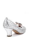 Paradox London Glitter 'Dottie' Low Heel Court Shoes thumbnail 5