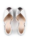 Paradox London Glitter 'Karlie' High Heel Peep Toe Ankle Strap Sandals thumbnail 3
