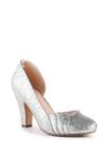 Paradox London Glitter 'Joleen' High Heel Round Toe Court Shoes thumbnail 2