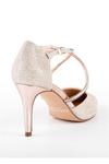Paradox London Glitter 'Kennedy' High Heel Ankle Strap Court Shoes thumbnail 5