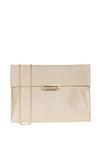 Paradox London Glitter 'Drew' envelope clutch handbag thumbnail 1