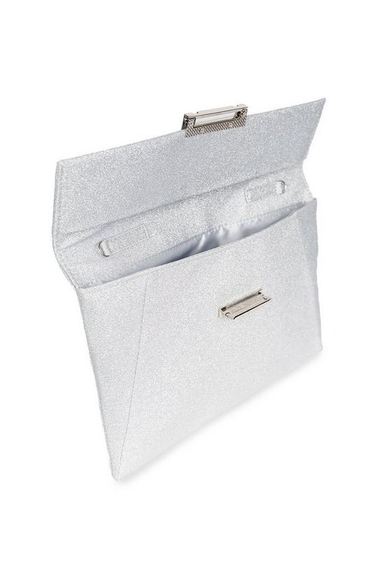 Paradox London Glitter 'Drew' envelope clutch handbag 3