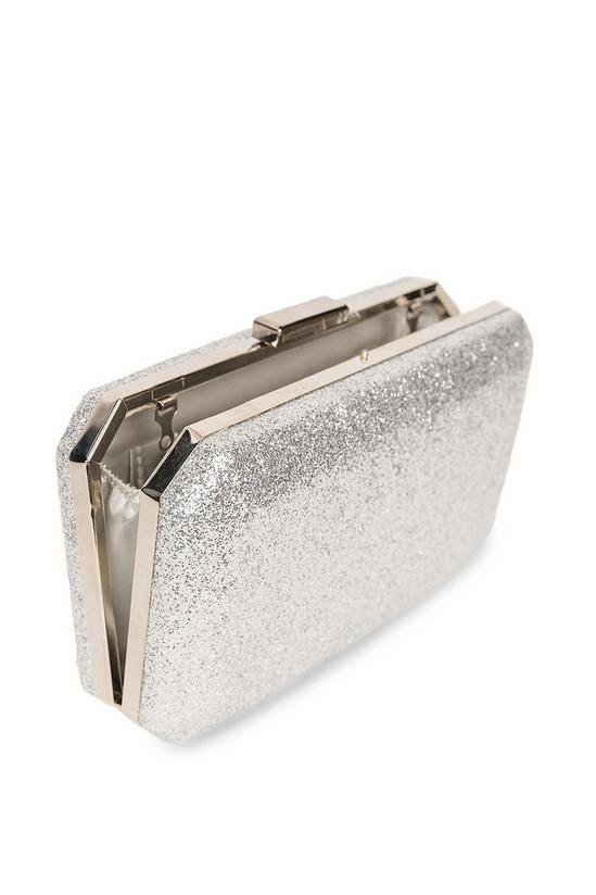 Paradox London Glitter 'Dulcie' box clutch handbag 3