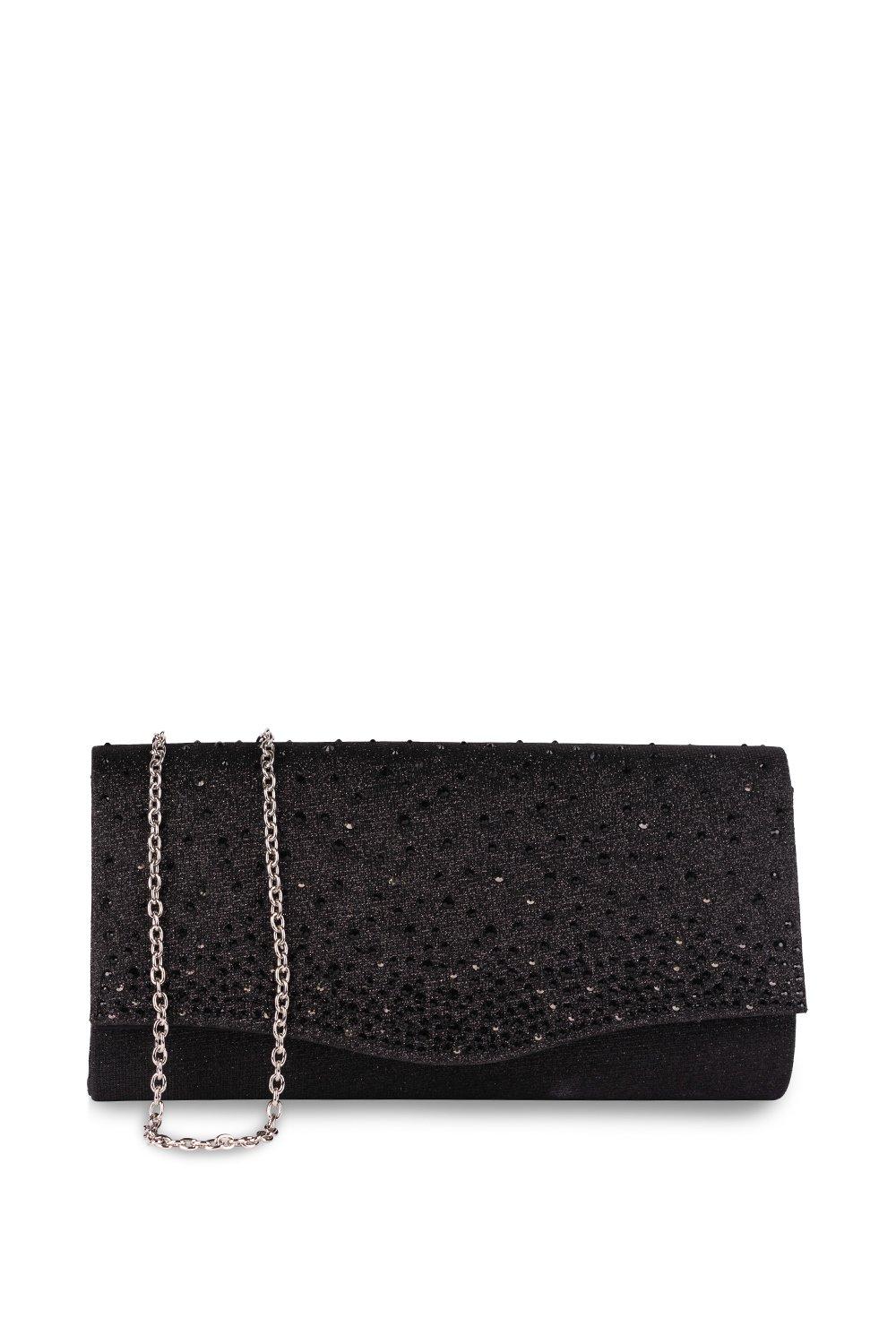 Glitter handbag Parfois Black in Glitter - 25805089