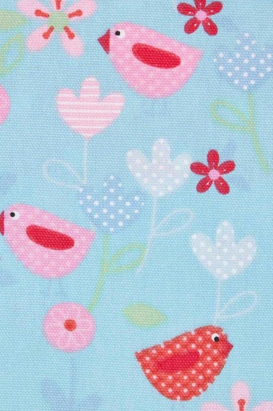 Homescapes Birds And Flowers Ready Made Eyelet Curtain Pair 5