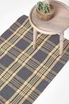Homescapes Douglas Tartan Check Non-Slip 100% Wool Hall Runner, 66 x 200 cm thumbnail 1