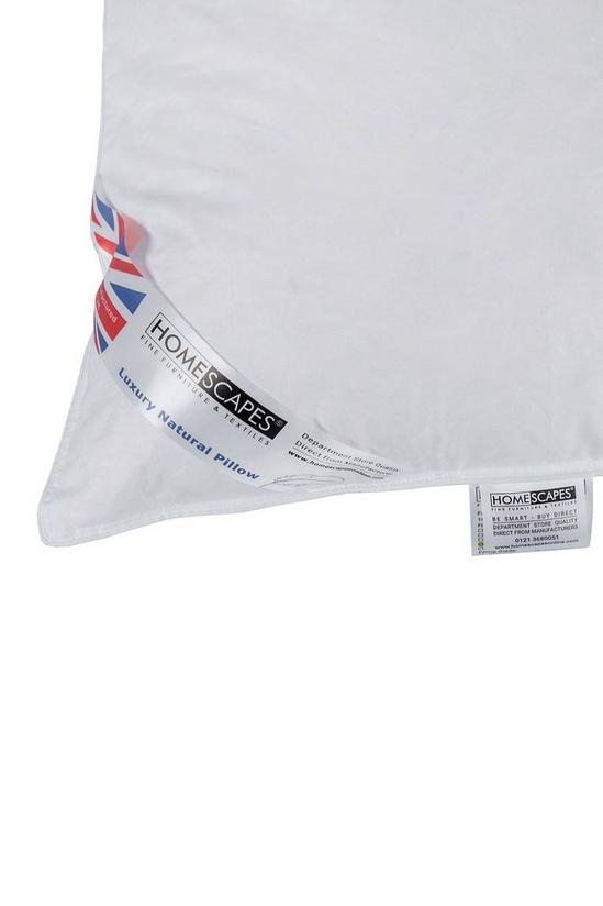 Homescapes Super Microfibre Camomile Pillow Dried Camomile Insert Extra Fill 4