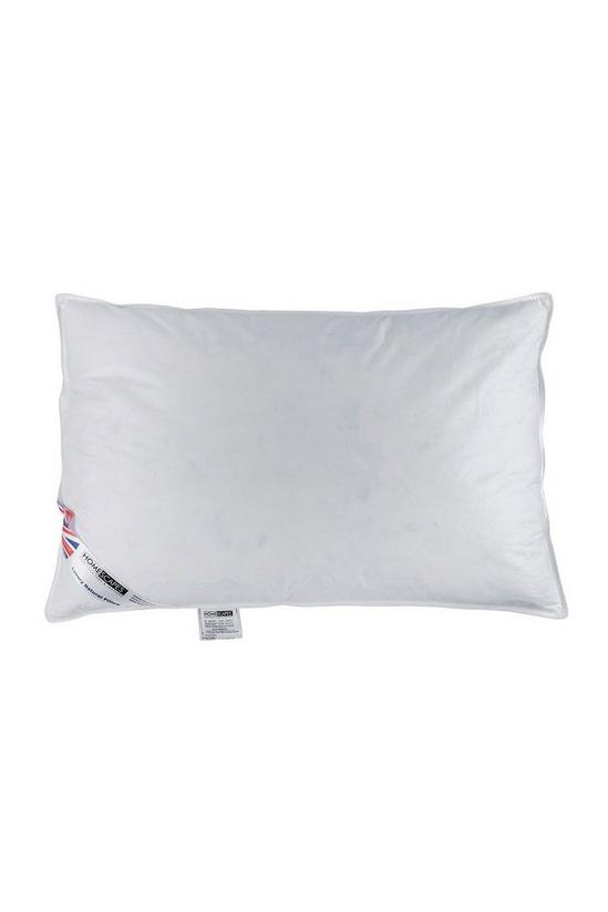 Homescapes Goose Feather & Down Camomile Pillow Dried Camomile Insert Extra Fill 3