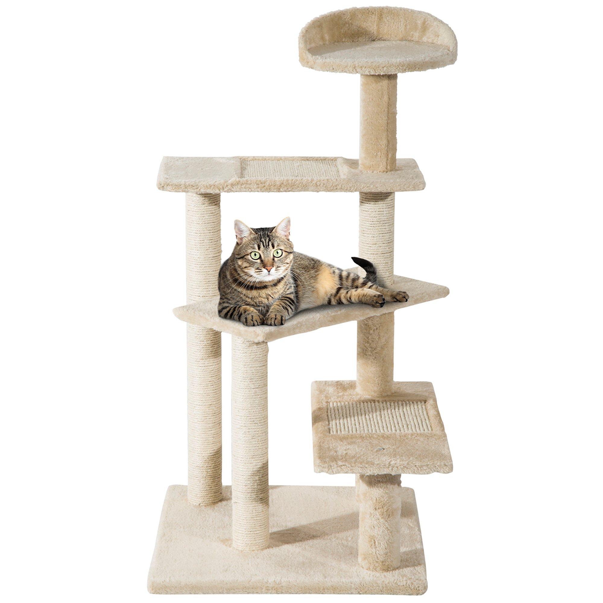100cm Cat Tree Scratcher, Play Climbing Post, Kitten Pet Scratching