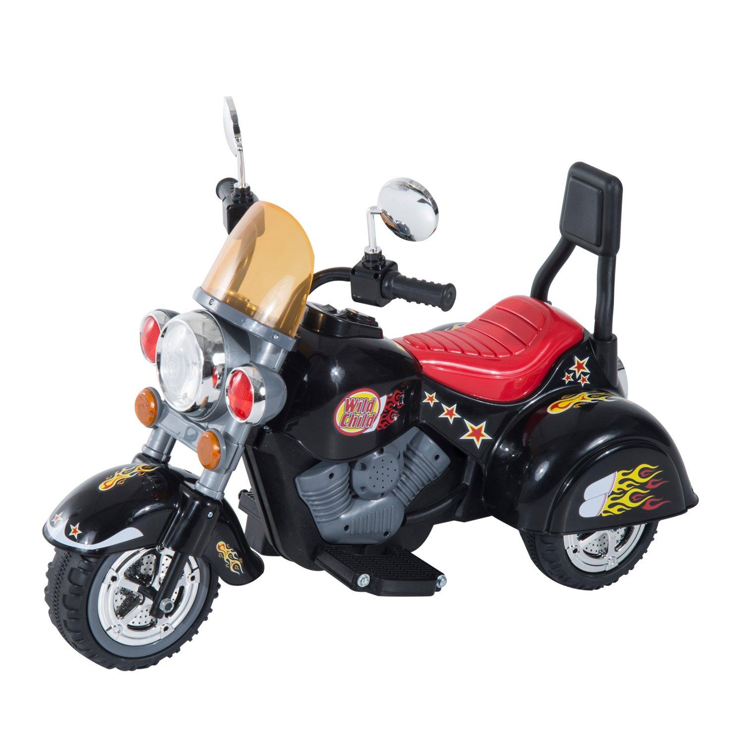 Electric Kids Motorbike Ride On Toy Car Battery Operated Sound