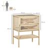 PAWHUT Wooden Hamster Cage with Shelf, Openable Top for Gerbils Mice thumbnail 3