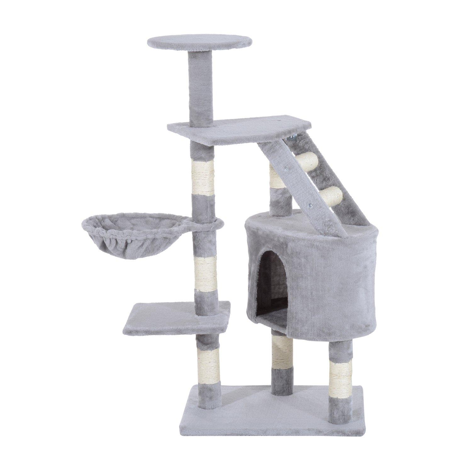 Cat Tree Tower Climbling Activity Scratch Post Tower Play House