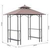 OUTSUNNY 2.5x1.5m BBQ Tent Canopy Patio Outdoor Awning Gazebo Sun Shelter thumbnail 3