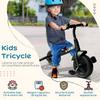 HOMCOM Kids Children Tricycle Baby Pedal Ride on Trike 3 Wheels Toddler Safety Toy thumbnail 4
