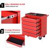 DURHAND Roller Tool Cabinet Stoarge Box 5 Drawers Wheels Garage Workshop thumbnail 4