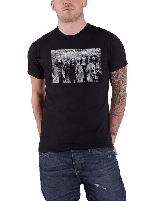 Black Sabbath Group Shot Vintage T Shirt 1