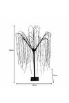 Monstershop Weeping Willow Tree - White - 240cm - Cool White thumbnail 5