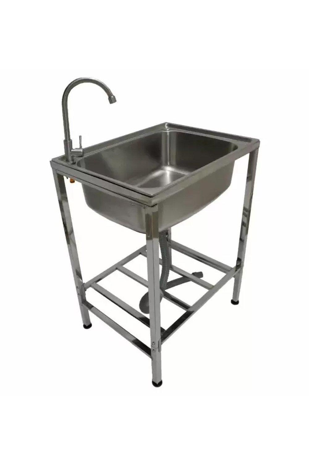Stainless Steel Camping Sink - Portable