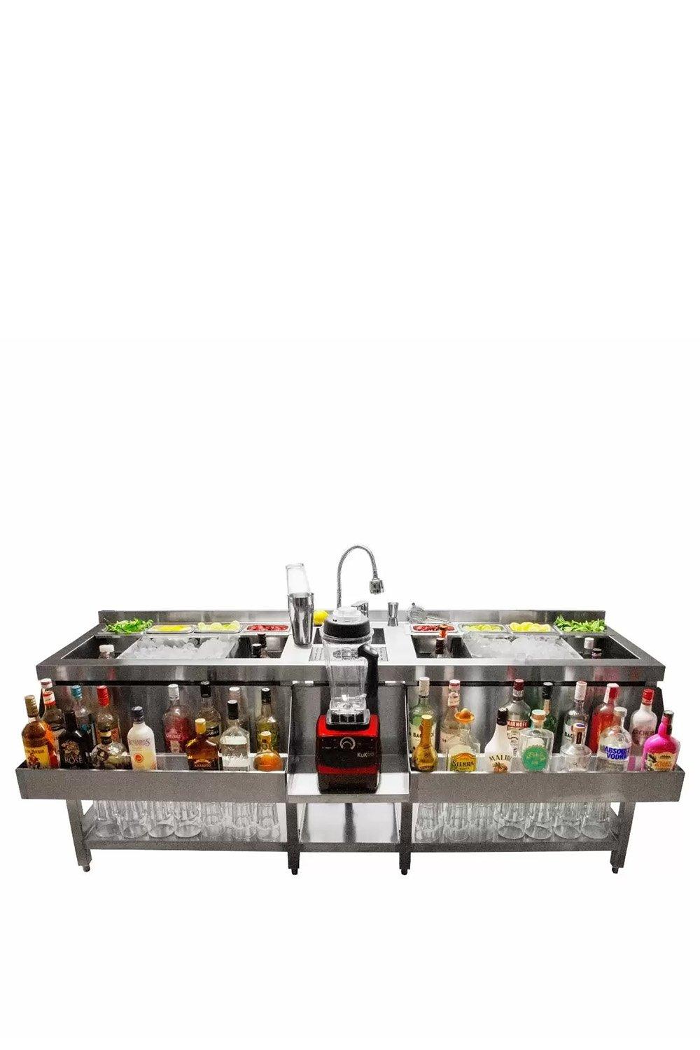 Double Cocktail Bar Station
