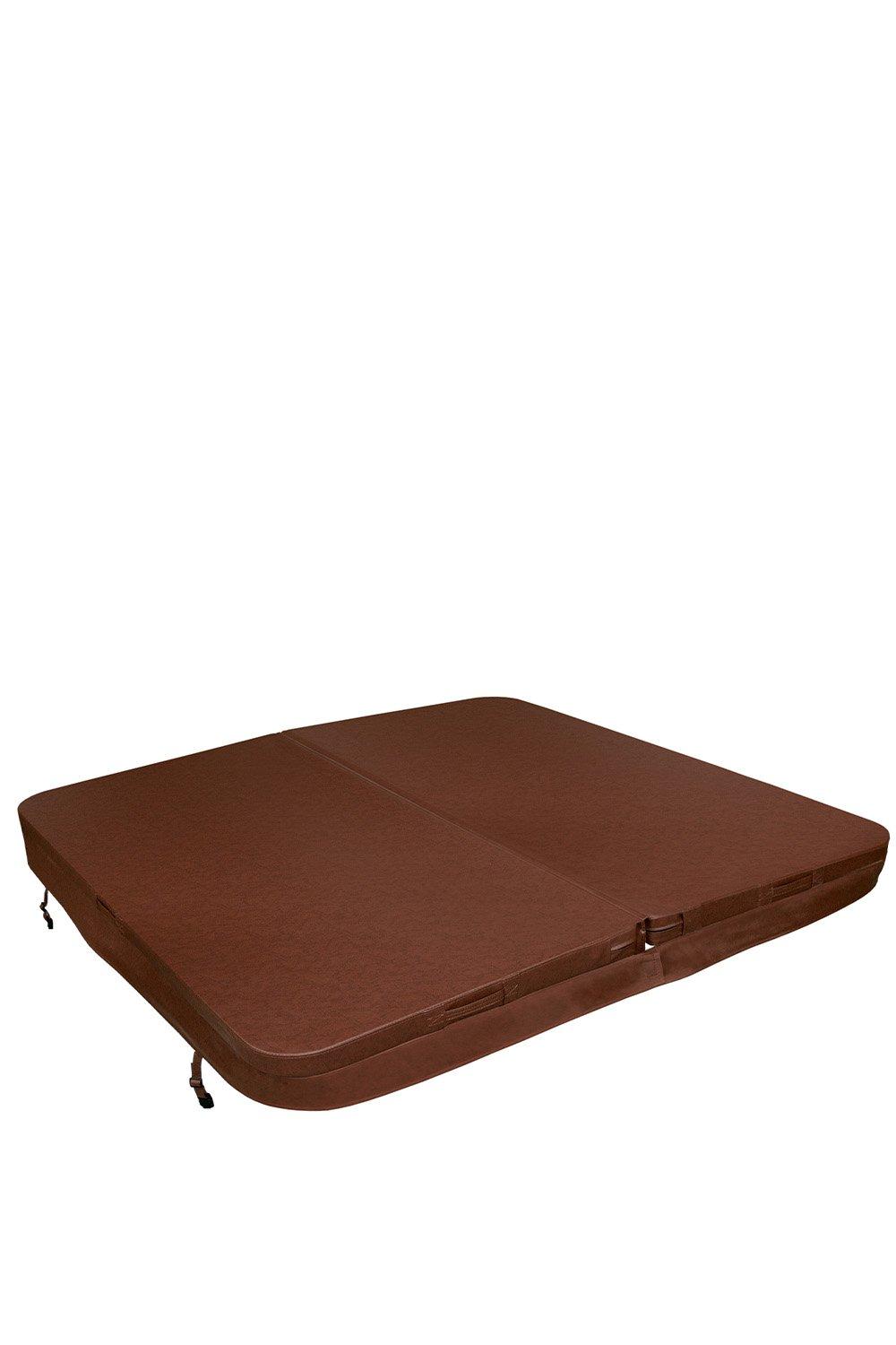 2.2m Hot Tub Spa Cover - Brown