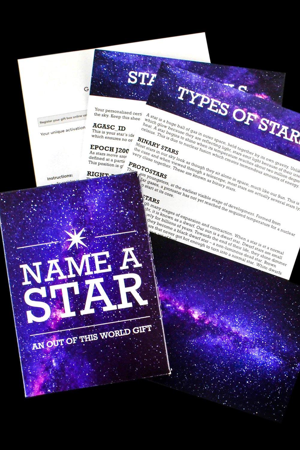 Gift Republic Name A Star Gift Set