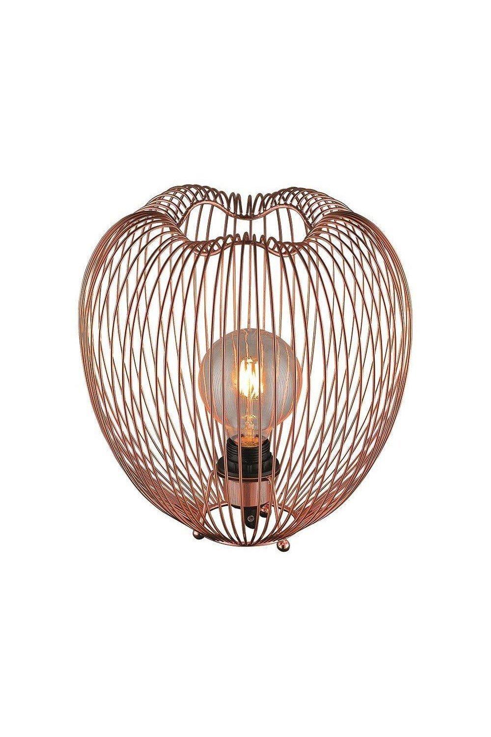 Spring Table Lamp Copper E27