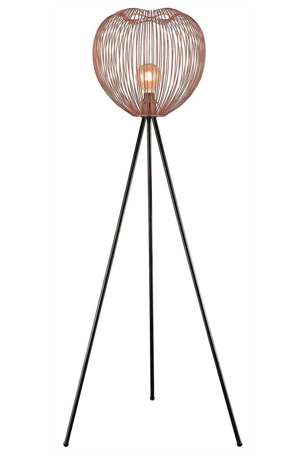 Spring Floor Lamp Copper E27
