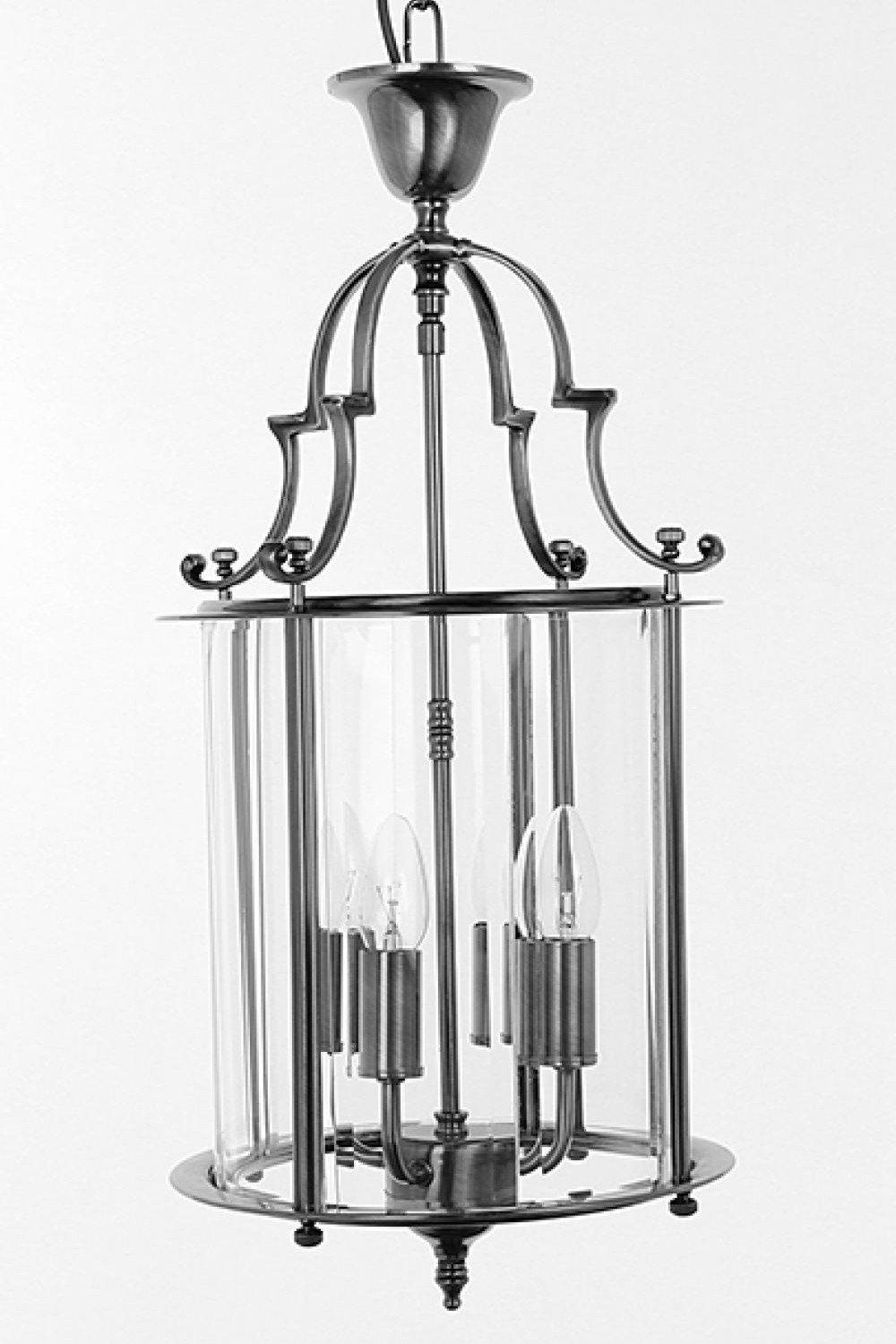 Colchester 4 Light Polished Brass Chain Indoor Lantern