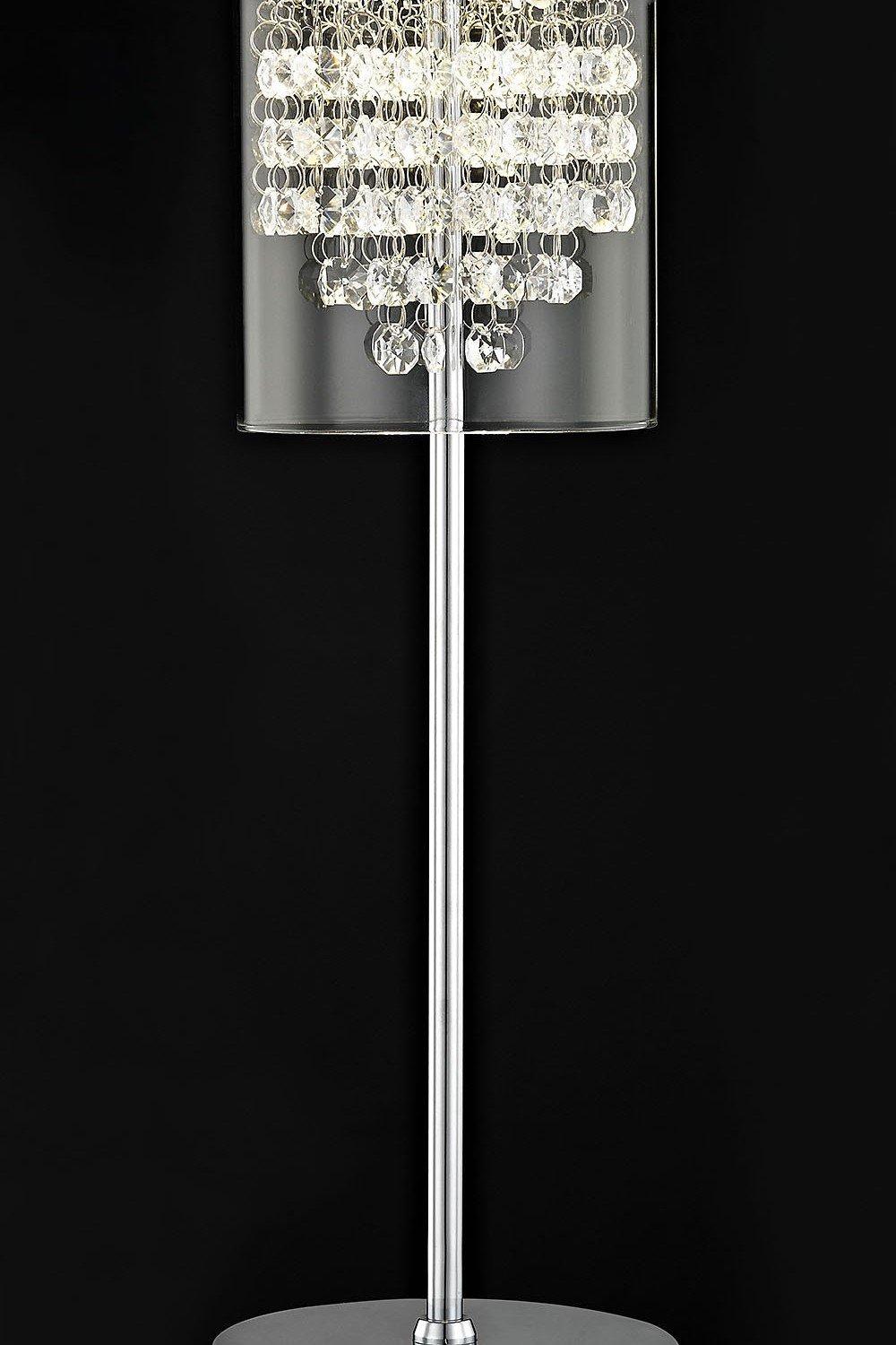 Florina LED Chrome Table Lamp