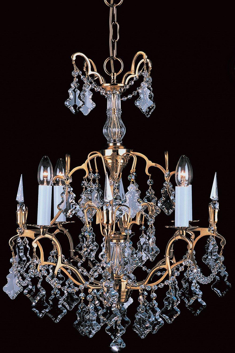 Montmartre French Gold 4 Arm Chandelier