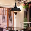 OUTSUNNY 2100W Electric Patio Heater Garden Ceiling Hanging Warmer Light thumbnail 2