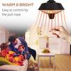 OUTSUNNY 2100W Electric Patio Heater Garden Ceiling Hanging Warmer Light thumbnail 3