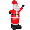 HOMCOM Inflatable 8ft Tall Santa Claus Xmas Decoration Holiday Airblown Yard thumbnail 1