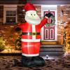 HOMCOM Inflatable 8ft Tall Santa Claus Xmas Decoration Holiday Airblown Yard thumbnail 2