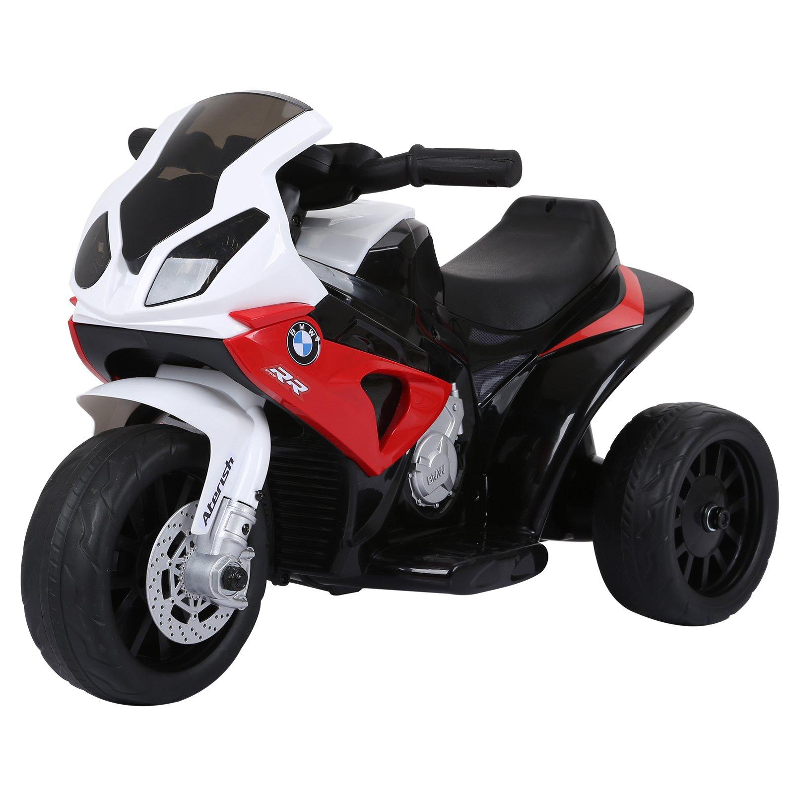 Electric Kids Ride on Motorcycle BMW Liscensed Headlights Music 6V