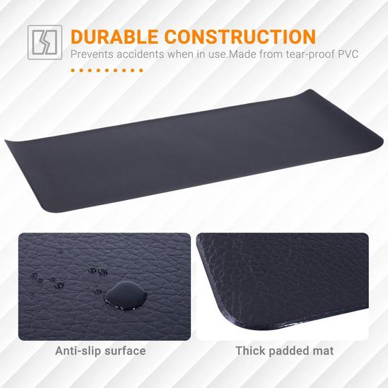 HOMCOM Thick Equipment Mat Gym Exercise Fitness Workout Tranining Protect 5