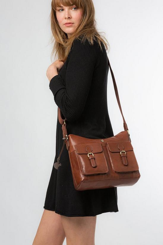 Conkca London 'Nancie' Leather Shoulder Bag 2