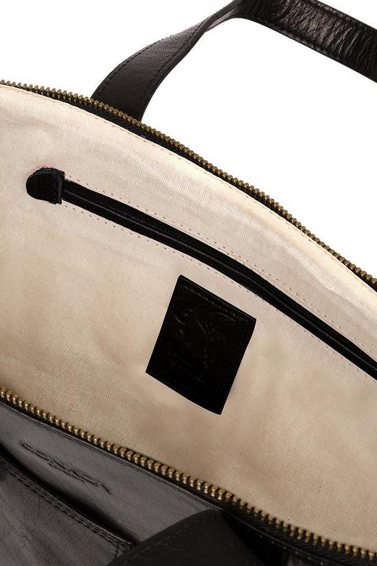 Conkca London 'Harp' Leather Tote Bag 4