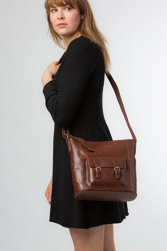 Conkca London 'Robyn' Leather Shoulder Bag 2