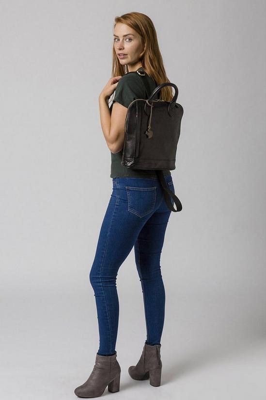 Conkca London 'Camille' Leather Backpack 2