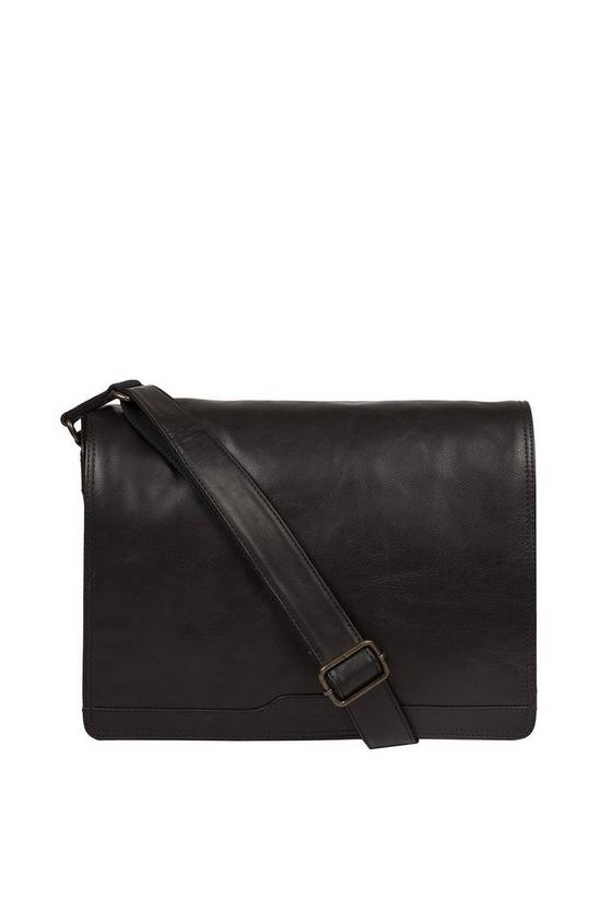 Conkca London 'Zico' Leather Messenger Bag 1