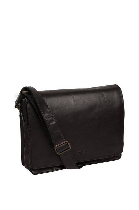 Conkca London 'Zagallo' Leather Messenger Bag 5