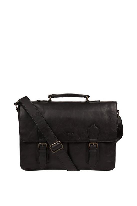 Conkca London 'Scolari' Leather Briefcase 1