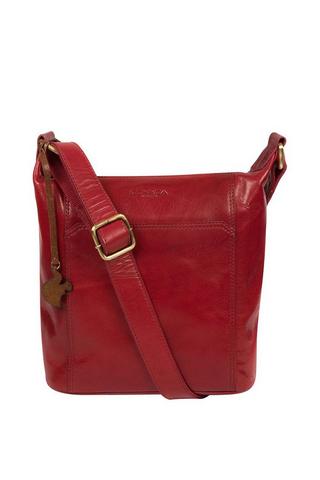 Buy Conkca Ellipse Leather Cross-Body Bag from the Laura Ashley