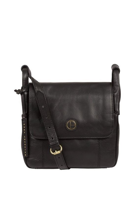 Pure Luxuries London 'Houghton' Leather Cross Body Bag 1